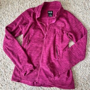 Alaska Summit - Women’s (L) Pink / Purple Long Sleeve Zip Sweater Jacket Coat